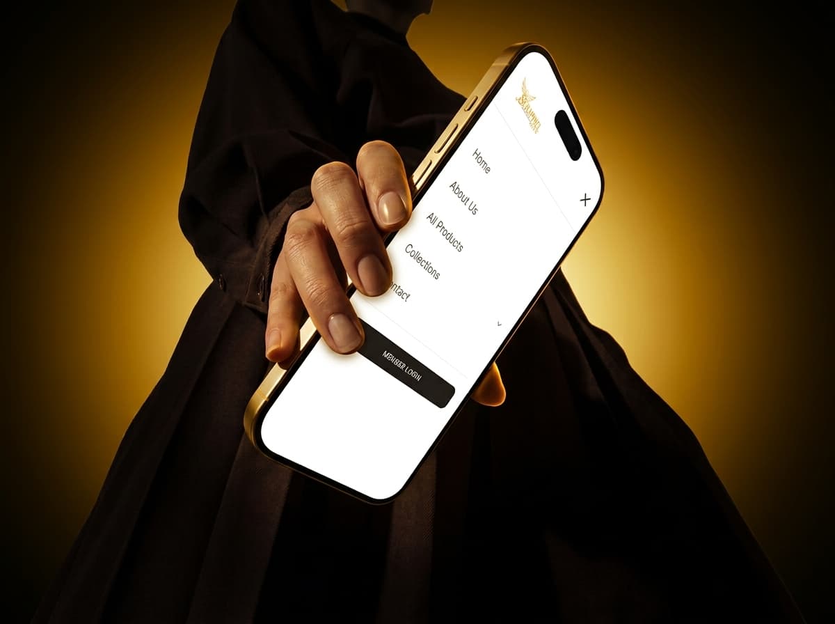 Mobile navigation, with member login